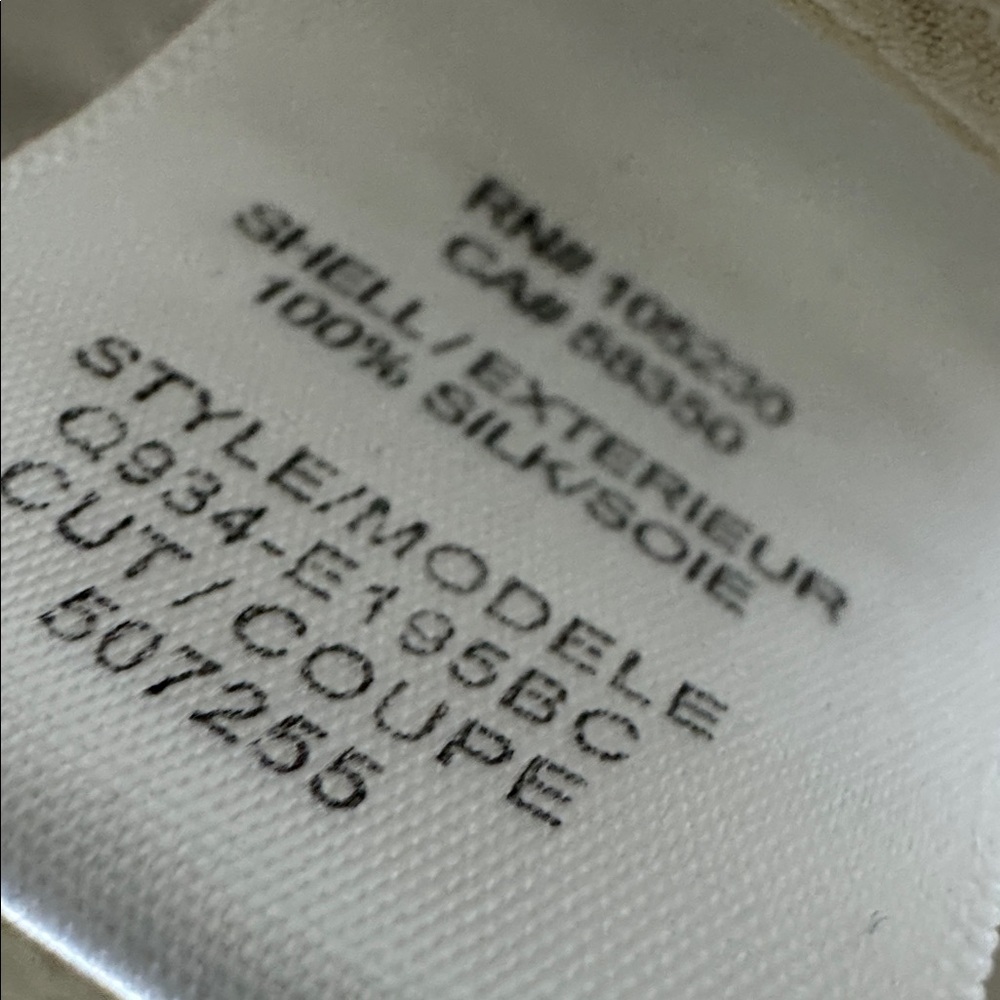 Equipment Cream Button-Up Shirt - Picture 3 of 4